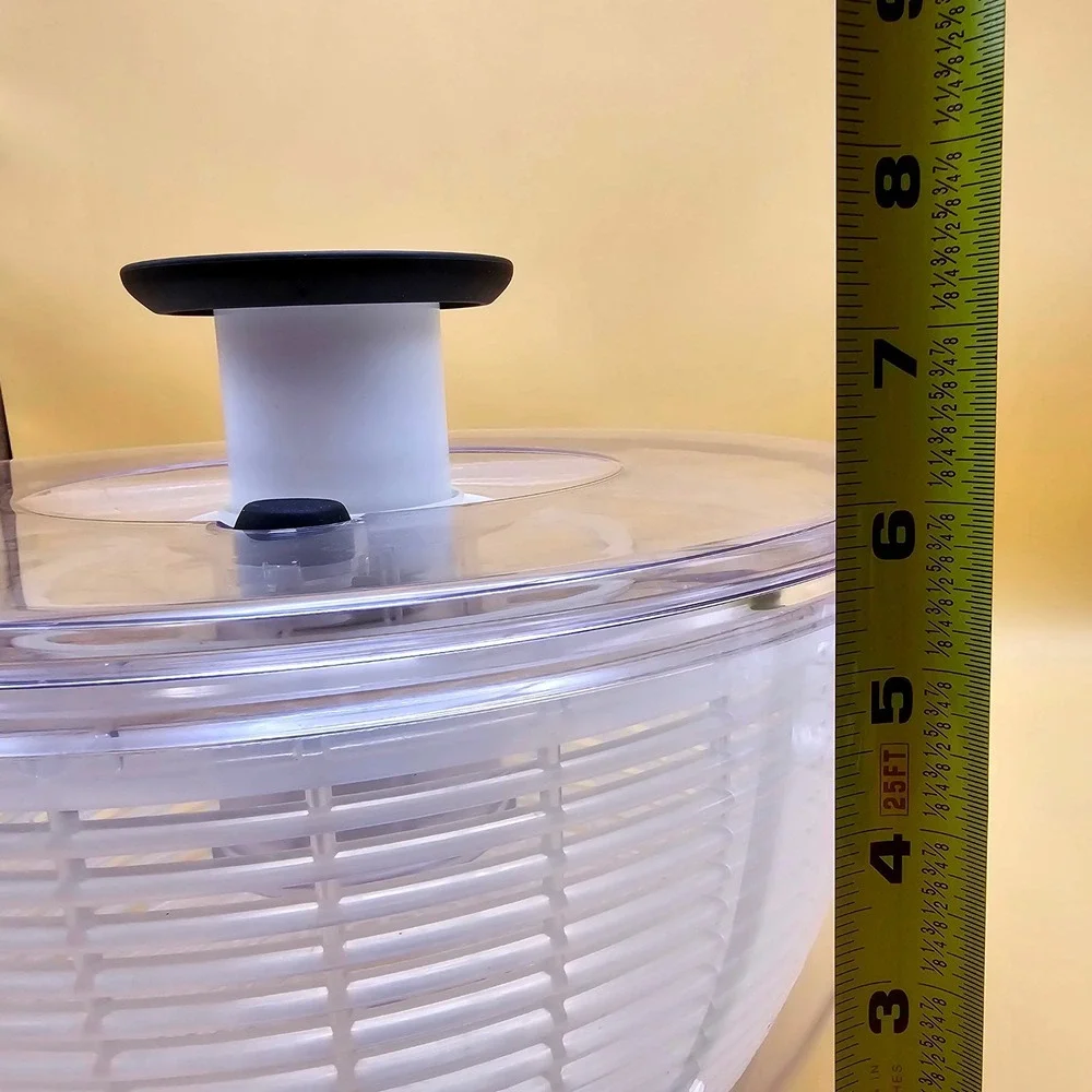 OXO‎ Good Grips Salad Spinner Large Clear White Black